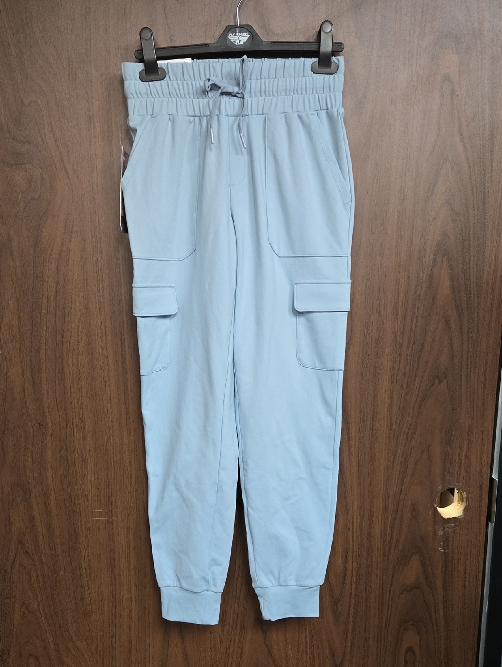 Mondetta Size XS Baby Blue High Rise Cargo Jogger
